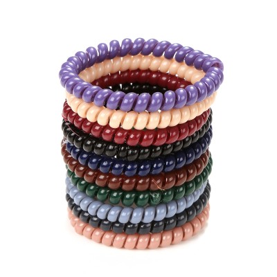 Shiny Skinnies 5.0cm coil hair ties hair elastic band