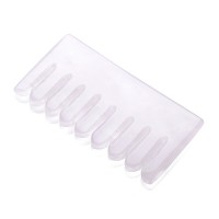 Wholesale high quality natural Pink Quartz comb, scalp care gift comb