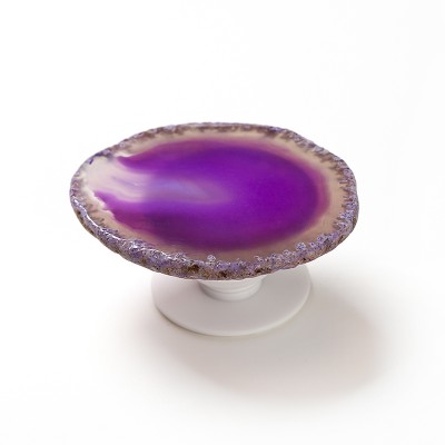 Natural gemstone fashion decoration agate tablet mobile phone holder