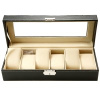 OEM custom made gift packaging watch case storage wooden watch box