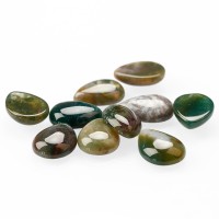 Zenper Cabochon Beads/Semi Precious Stone / Teardrop Shape Natural Stone